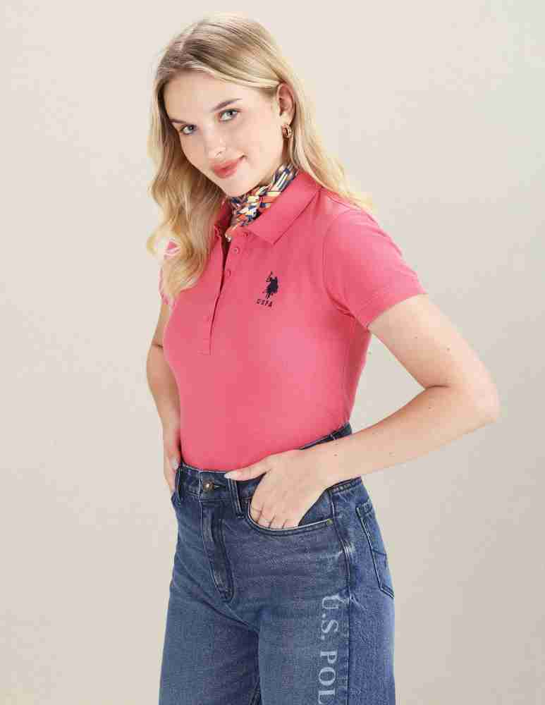 Us polo assn outlet women's shirts