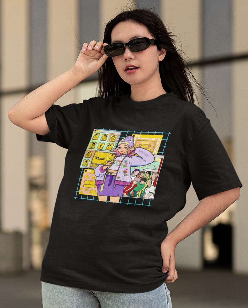 Pagalpan Printed Women Round Neck Black T Shirt Buy Pagalpan