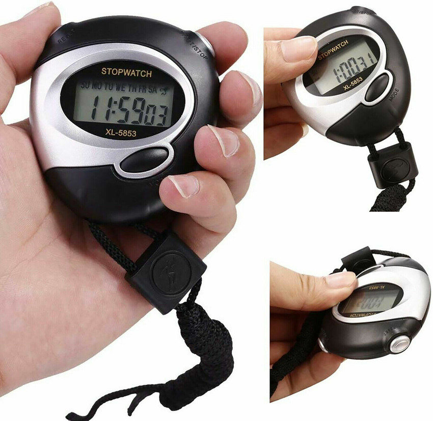 SWADESI BY MCP XL 5853 Stopwatch Sport Timer Lap Split Digital