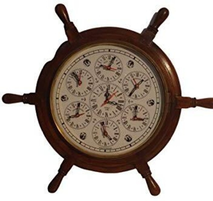 Buy Antique Clock Online India, Nautical Brass Wall Clocks