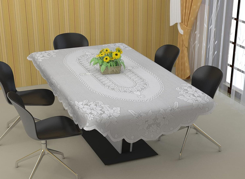 Oval dining table cover 6 seater deals