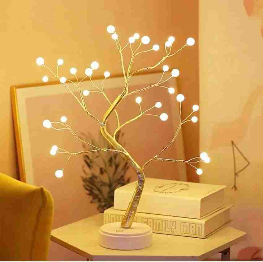 Tree shaped sale table lamp