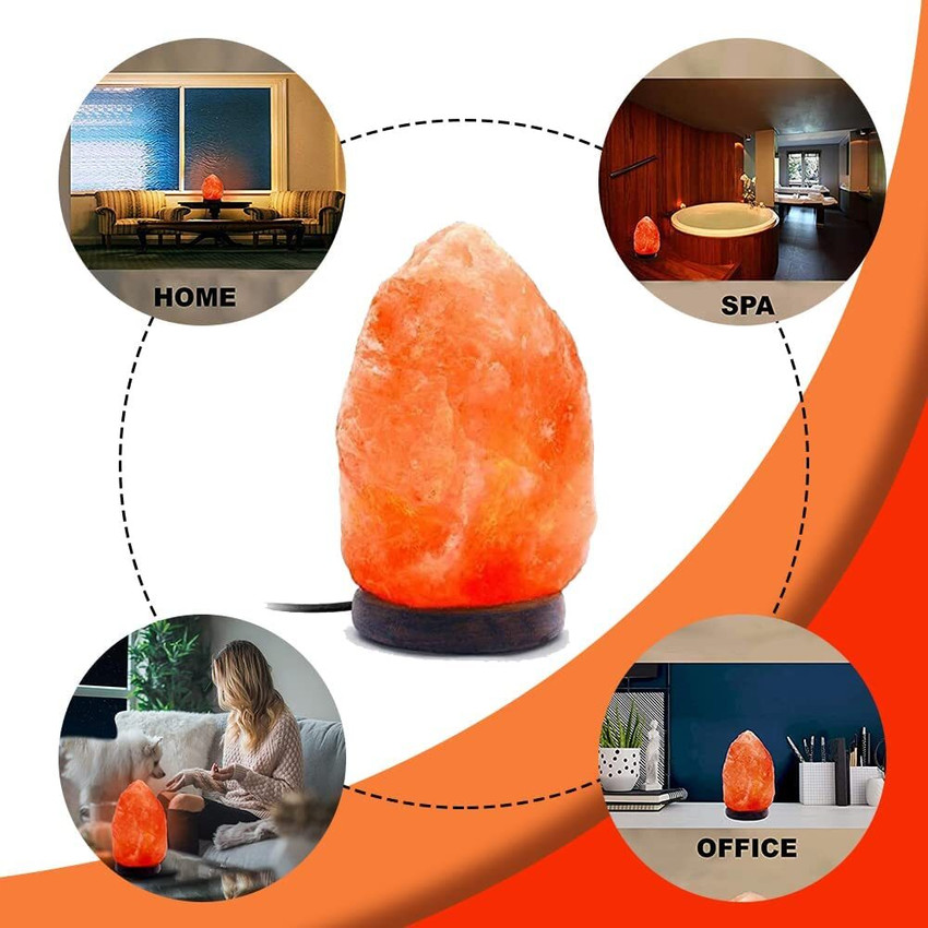 Salt lamp negative energy outlet
