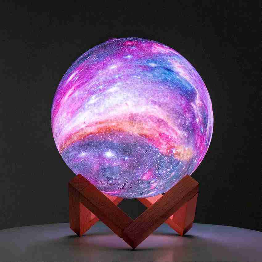 3d galaxy moon shop lamp