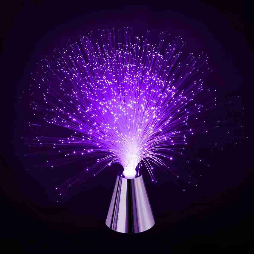 Led outlet fiber light