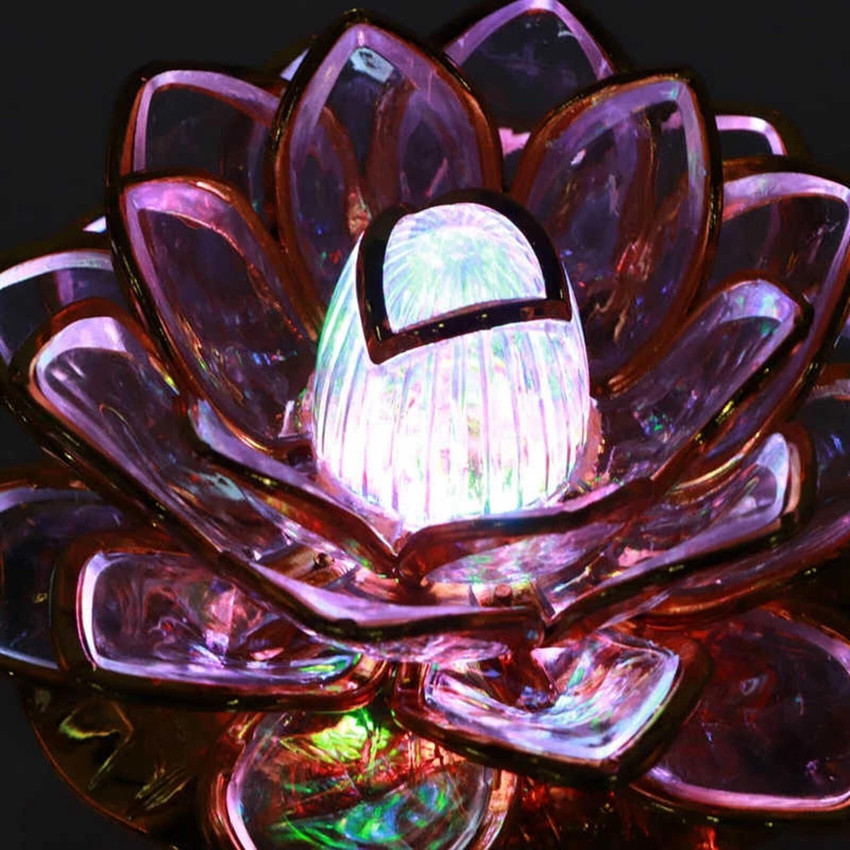 BNF Portable Lotus Lamp Buddha Lotus Light For Temple Home Decor Without Music Table Lamp Price in India Buy BNF Portable Lotus Lamp Buddha Lotus Light For Temple Home Decor Without