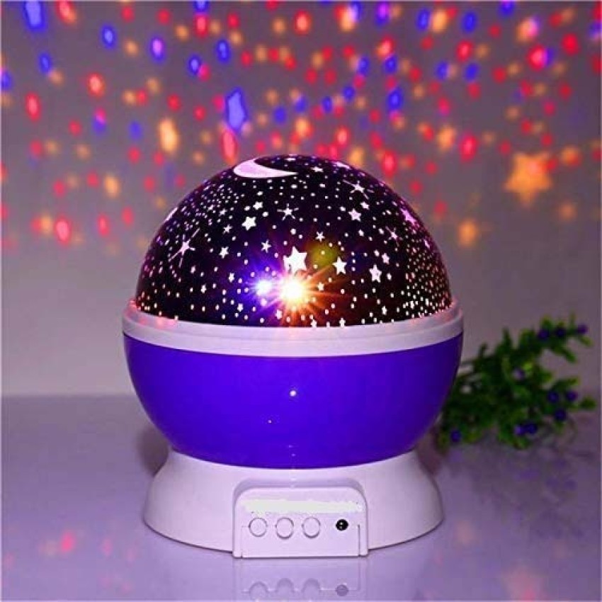 Buy Star Master Dream Rotating 360 Degree Color Changing Star Projection  Lamp, Multicolor