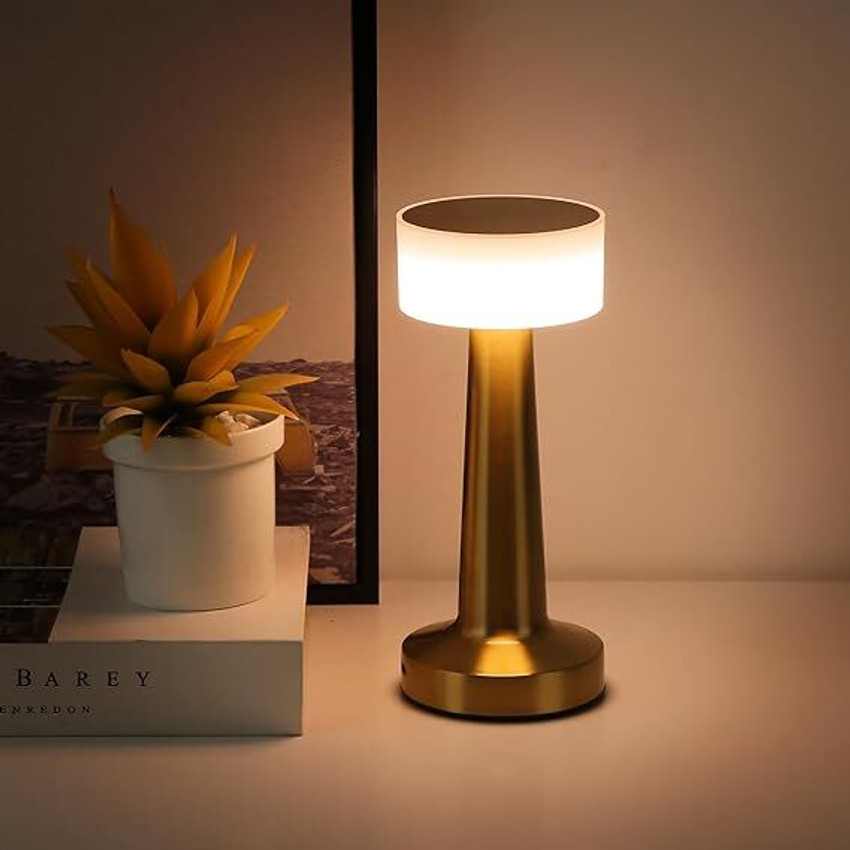 Table lamp outlet touch sensor