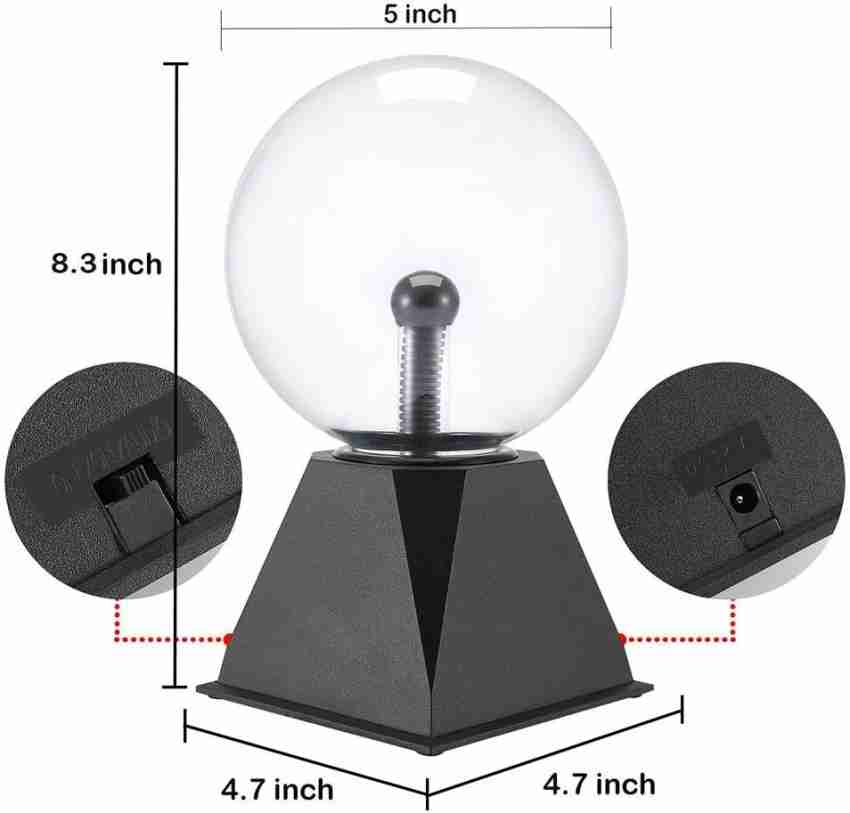 Abhsant Magic Plasma Ball,USB Static Ball Touch & Sound Plasma Lamp for  Home Night Lamp Price in India - Buy Abhsant Magic Plasma Ball,USB Static  Ball Touch & Sound Plasma Lamp for
