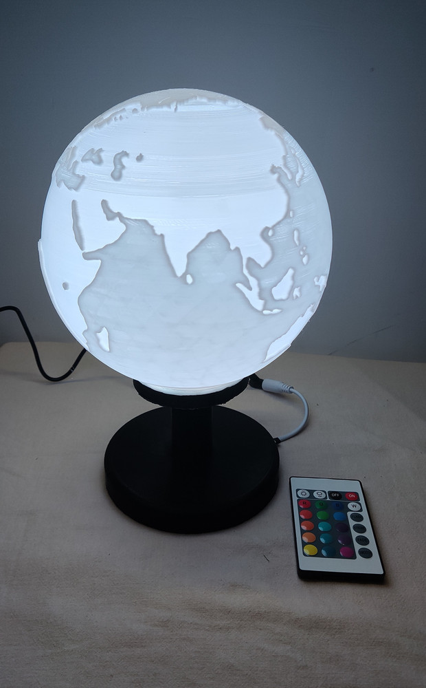 Color changing globe lamp shop