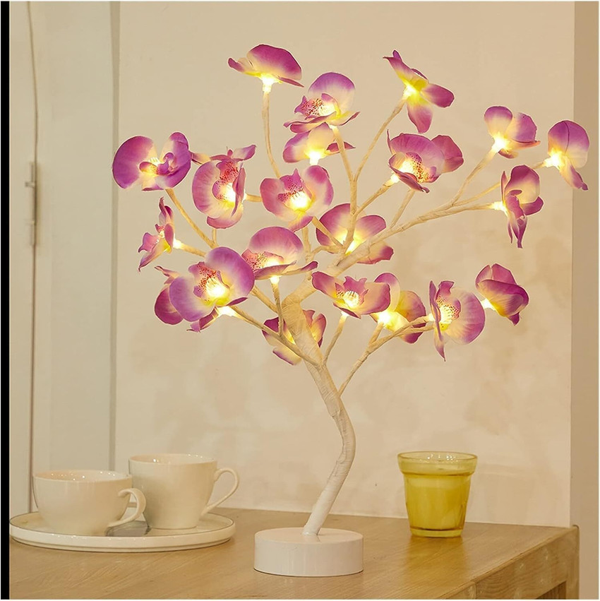Orchid fairy table lamp on sale