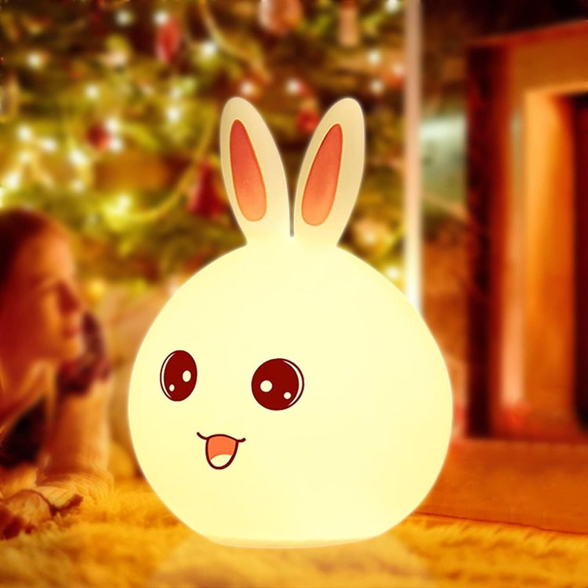 Zumie Rabbit Night Light Rabbit Silicone Night Lamp For Kids Silicone Cute Table Lamp Night Lamp Price in India Buy Zumie Rabbit Night Light Rabbit Silicone Night Lamp For Kids Silicone