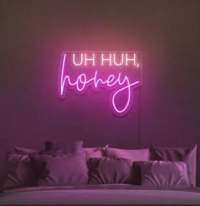 Ugh neon sale sign table lamp