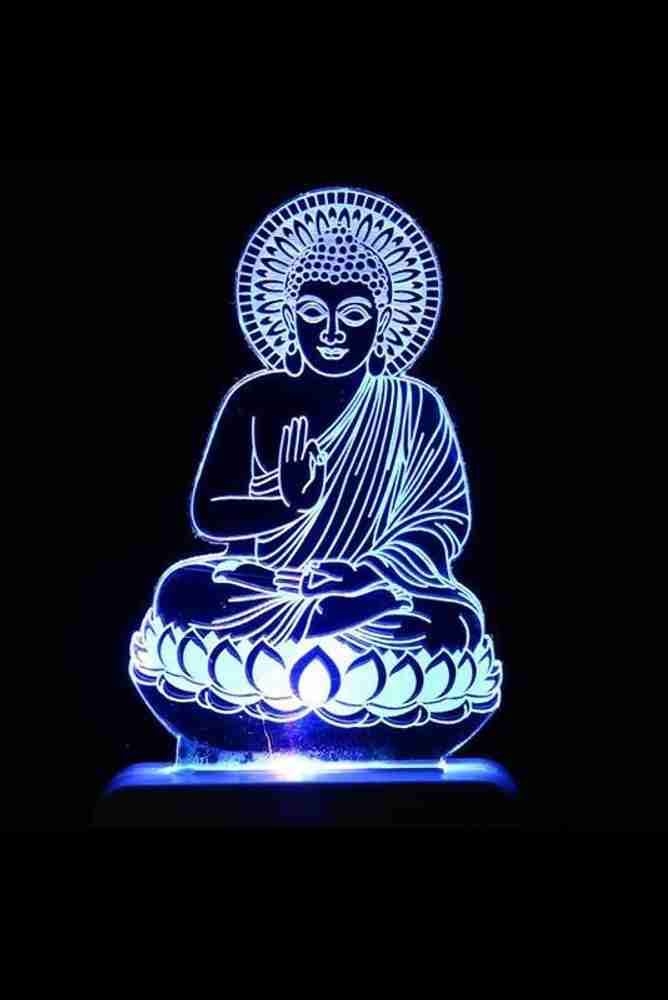 Aamivi Lord Gautam Buddha Symbol Of Peace 3D Multi Colour Night Lamp Price in India Buy Aamivi Lord Gautam Buddha Symbol Of Peace 3D Multi Colour Night Lamp online at Flipkart