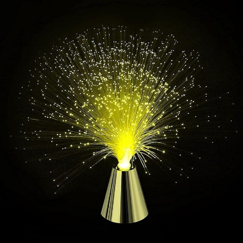 Luxdhara Sensory Fiber Optic Lamp LED Color Changing with Cone Base Calming Mood Light Table Lamp Price in India Buy Luxdhara Sensory Fiber Optic Lamp LED Color Changing with Cone Base