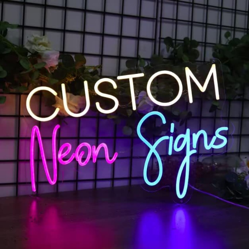 NIONIZED The Hub Custom Name Wedding LED Neon Sign Home Decor