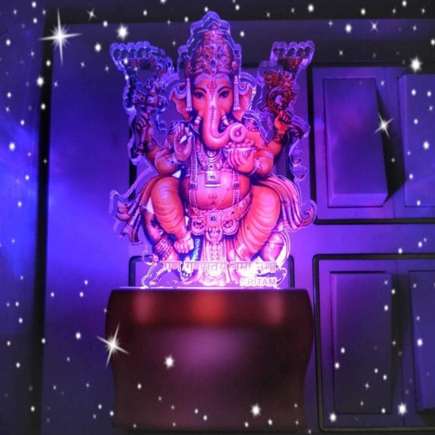 Lighting decoration during Lord Ganesha, Ganesh Festival Stock Photo - Alamy