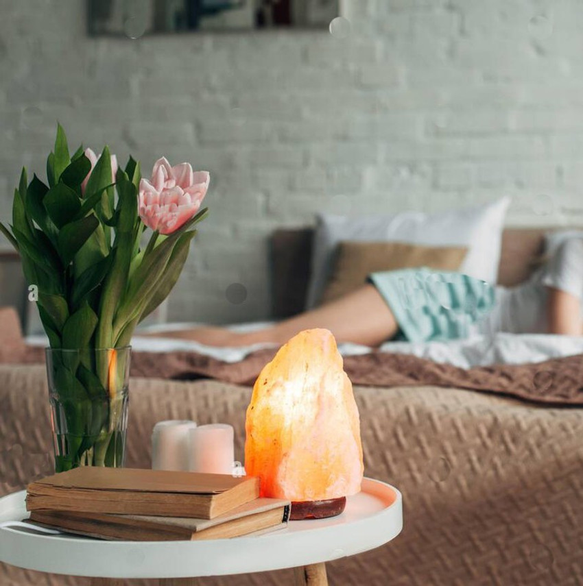 Rudra Crystal Products Himalayan salt lamp reduce negative energy 1 2 kg Approx Night Lamp Price in India Buy Rudra Crystal Products Himalayan salt lamp reduce negative energy 1 2 kg Approx Night