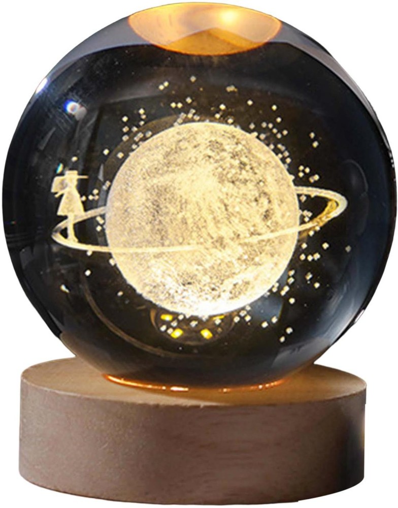 Plug in 3D Crystal Ball Crystal Ball Night Light Galaxy Projector