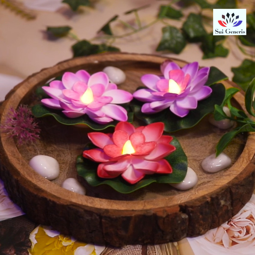 Led lotus discount lights