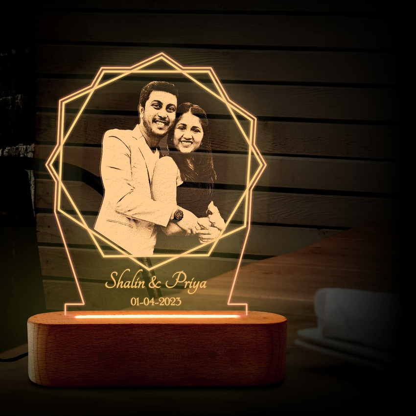 Night lamp hotsell with photo frame
