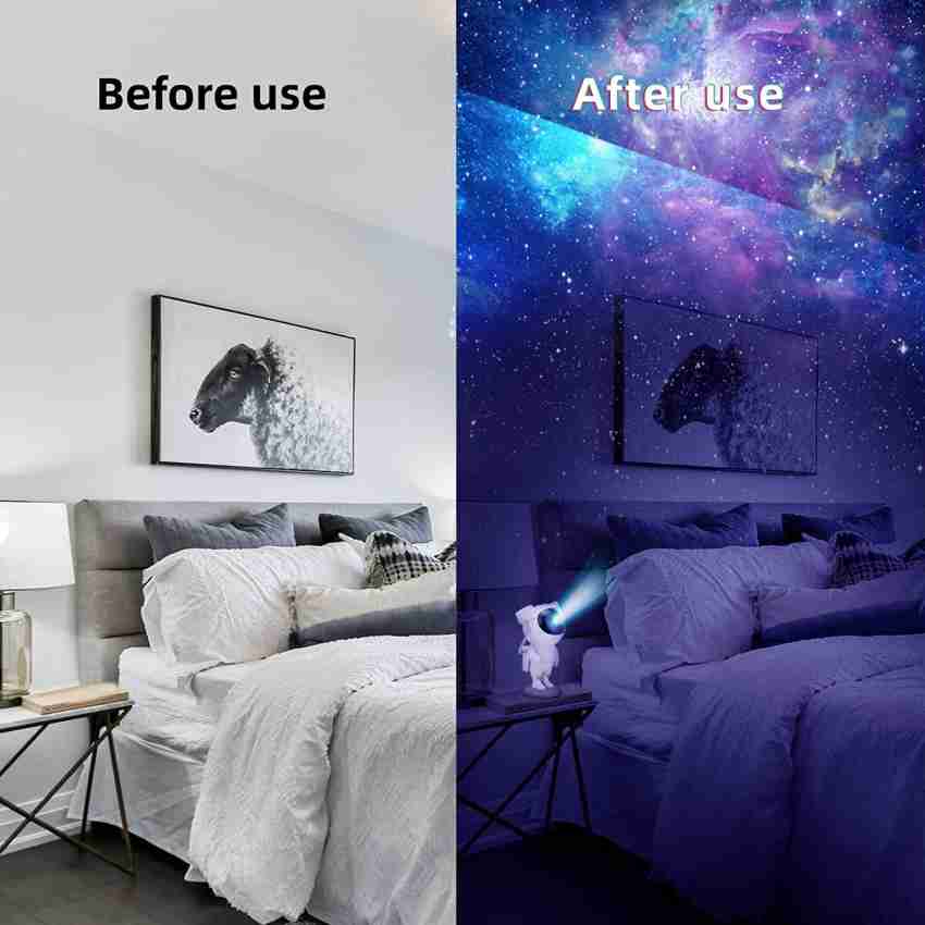 Astronaut Starry Projector 360° Adjustable Galaxy Projector Light with  Remote Control Spaceman Night Light ​Suitable for Gaming Room, Home  Theater, Kids Adult Bedroom, Birthday, Valentine's Day 