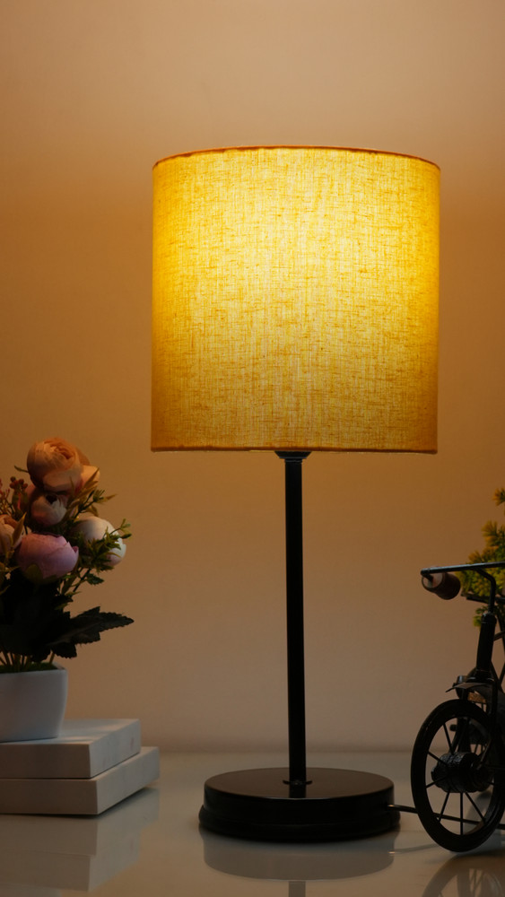 Bedside lamp top with reading light