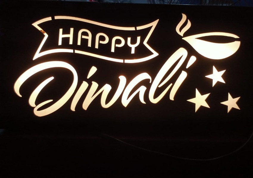 Happy diwali led lights discount