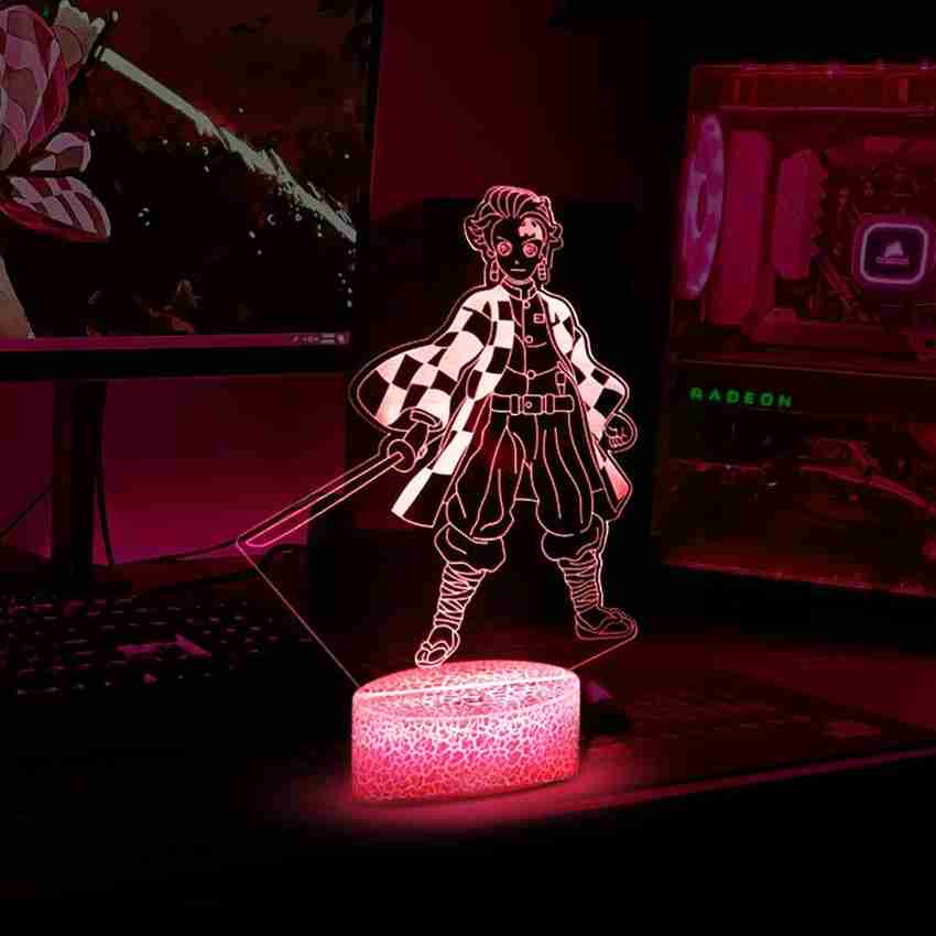 Tanjiro led lamp top