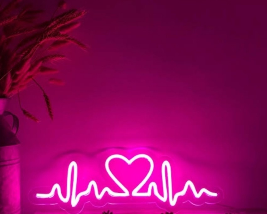 Heart Beat Neon Sign