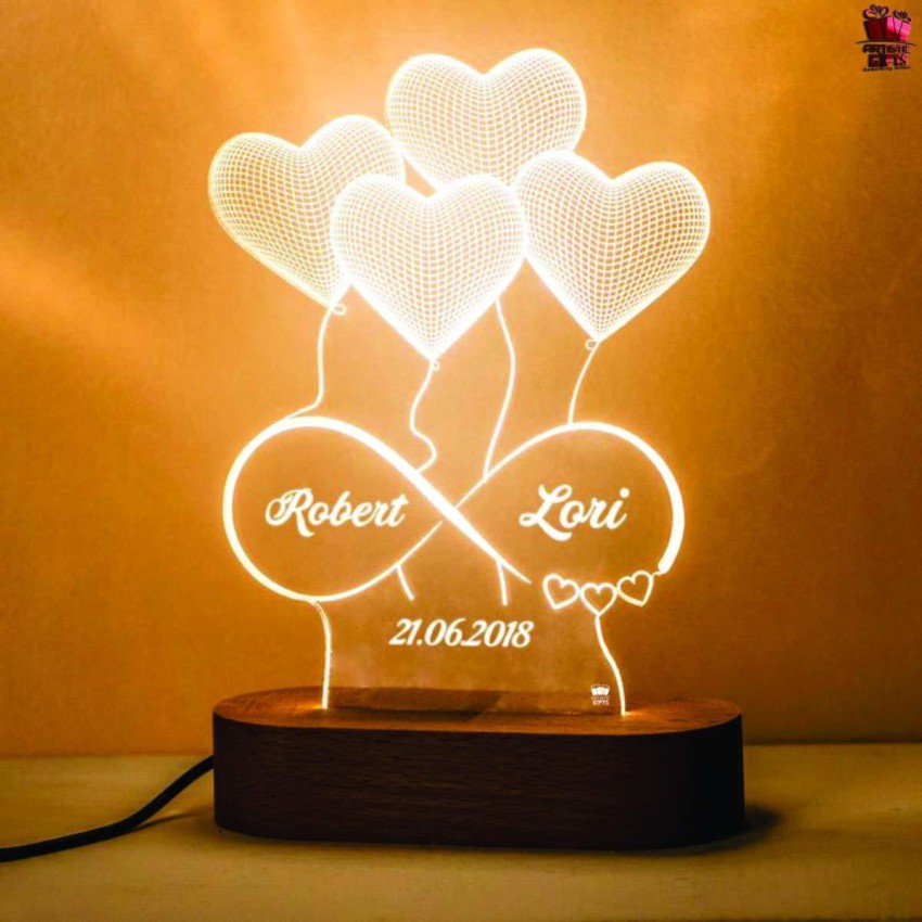Buy Personalised Stitch 3D Night Light Gift for Kids Personalised Gift Desk  Lamp Online in India 