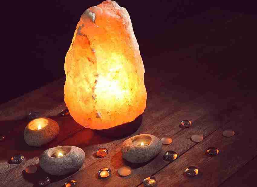 Rudra Crystal Products Himalayan salt lamp reduce negative energy