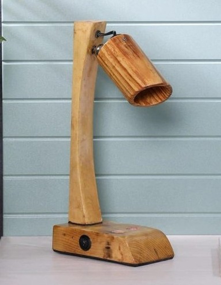 mnhFurn STUDY LAMP WOODEN Study Lamp Price in India Buy