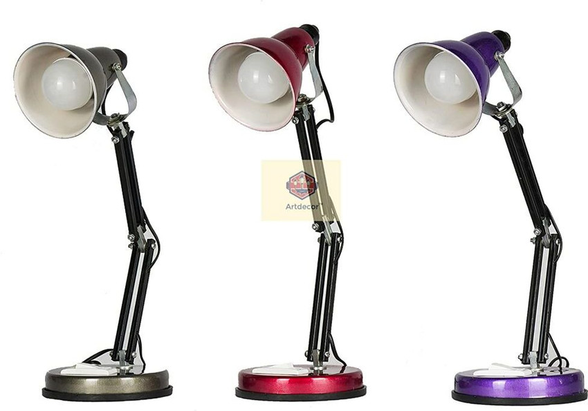 ARTDECOR Terry Blue Color Study Desk Table LAMP B22 Holder for