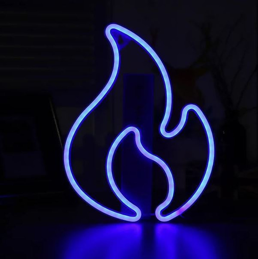 Blue fire best sale lights