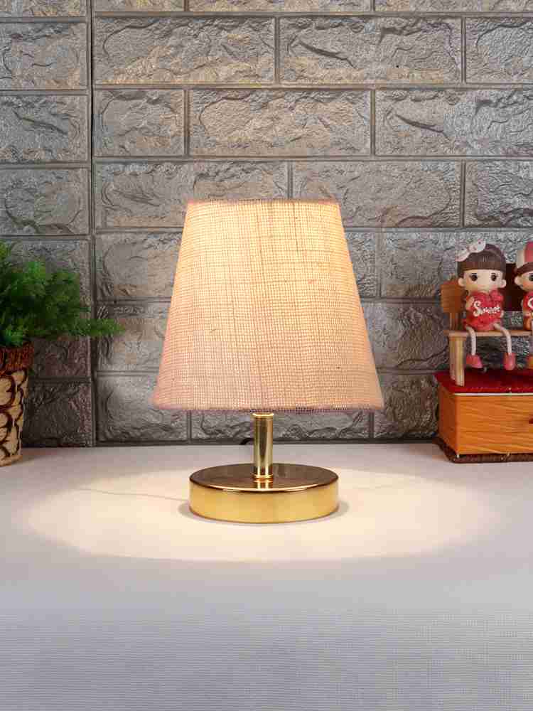 Round gold table lamp on sale