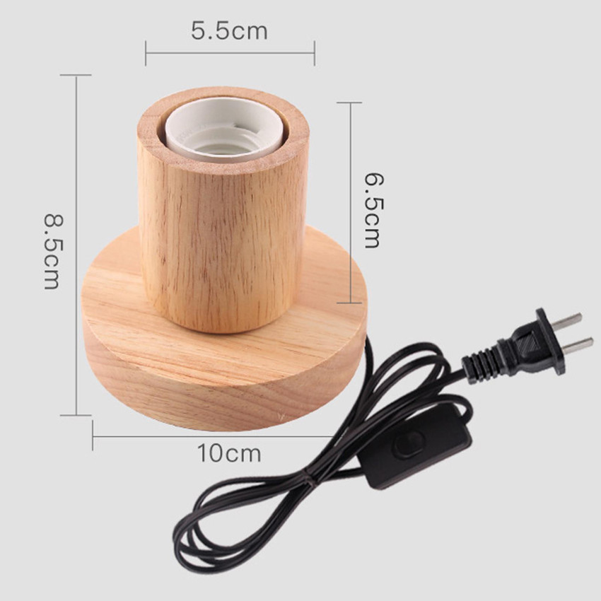 Night bulb with holder outlet