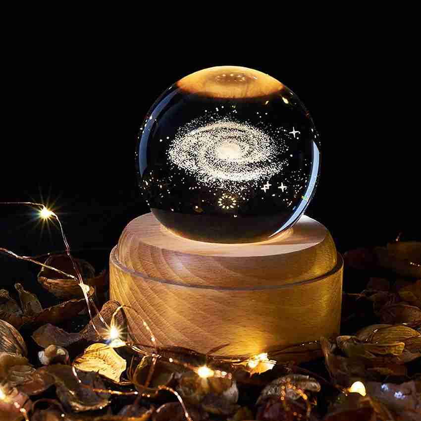 Crystal deals orb lamp