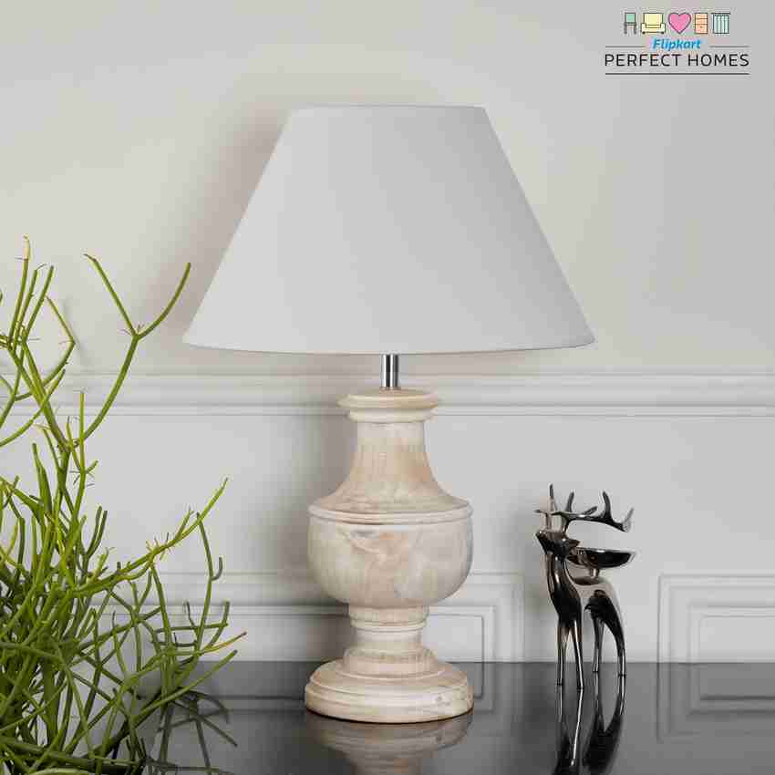 Flipkart Perfect Homes Off White Eclectic Table Lamp Table Lamp