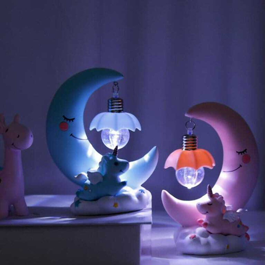 Raregets Unicorn Moon Lamp LED Night Light Best B day Gift Room Decor Home Lighting Night Lamp Price in India Buy Raregets Unicorn Moon Lamp LED Night Light Best B day Gift Room