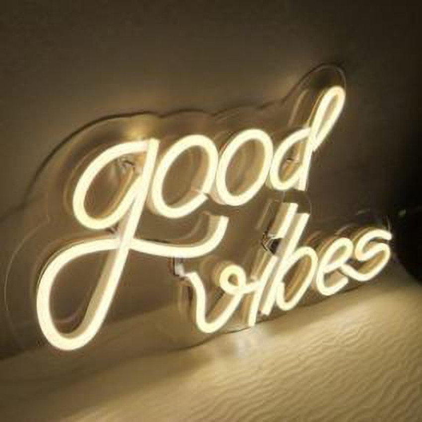 Neon light white on sale