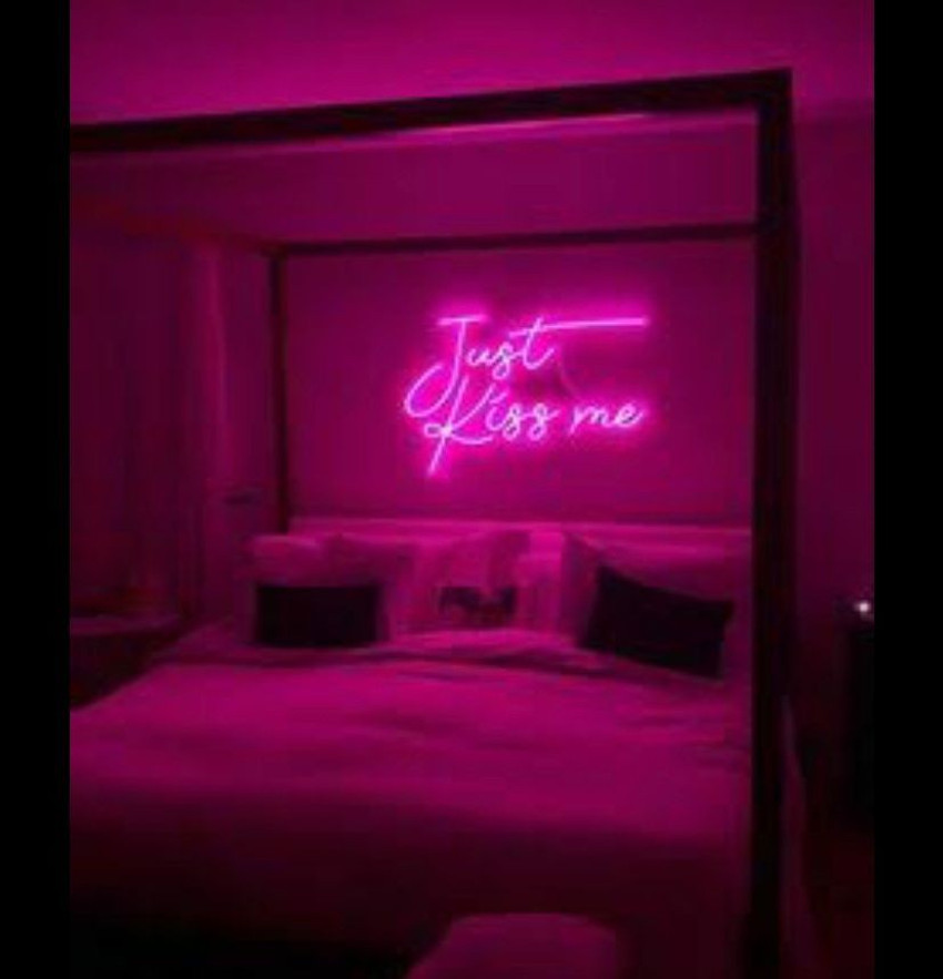 aesthetic room  Neon bedroom, Neon room, Led lighting bedroom