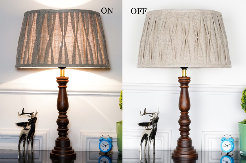 Design solid wood table lamp