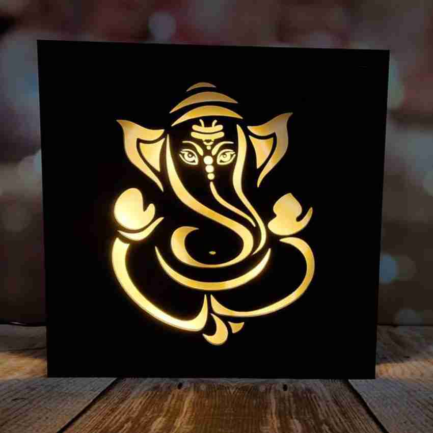 Ganesha wall deals light