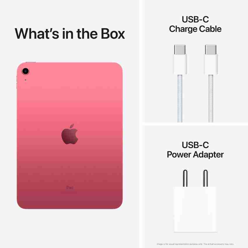 Apple iPad (10th Gen) 64 GB ROM 10.9 inch with Wi-Fi Only (Pink 