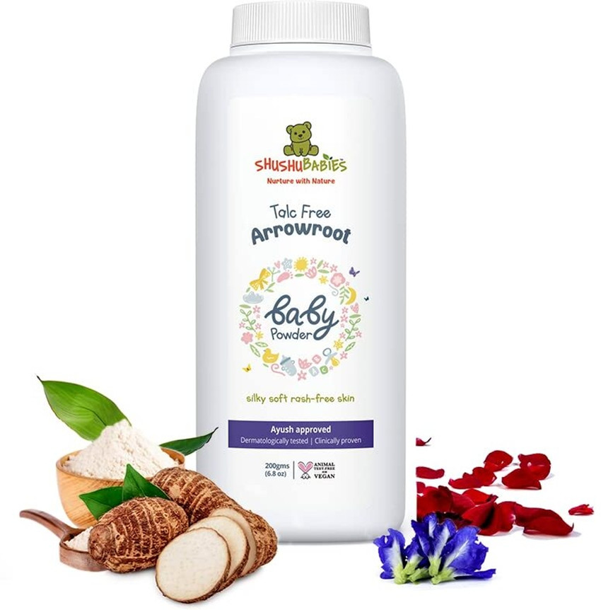 Arrowroot powder for babies hotsell skin