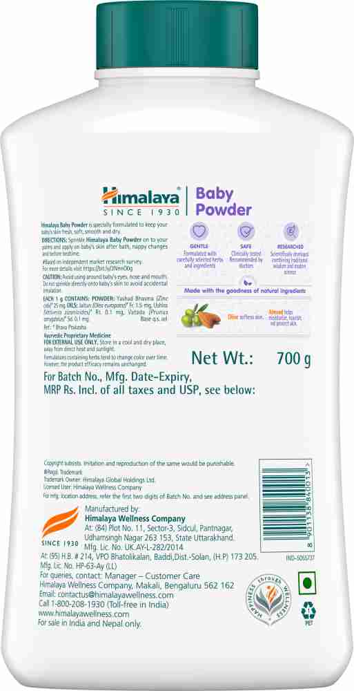 Himalaya shops baby powder 700g price