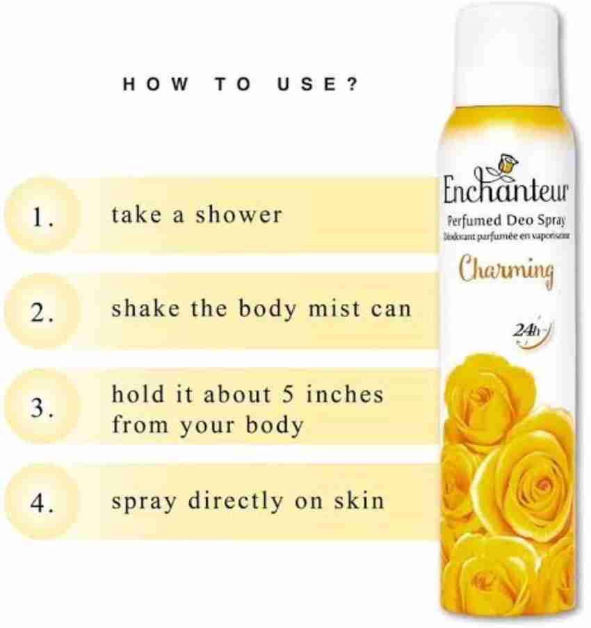 Enchanteur deodorant spray cheap