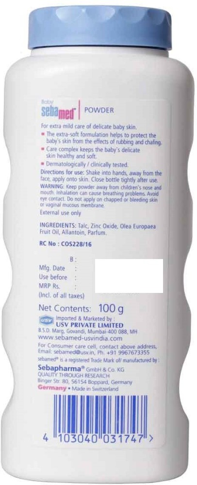 Sebamed baby powder store 100g