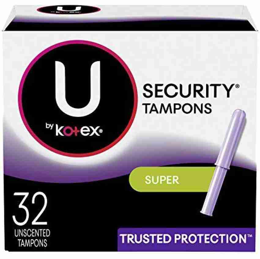 Buy U By Kotex Tampons Super 16 pack Online